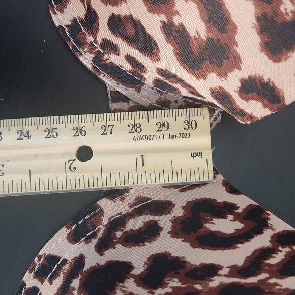 Frederick's of Hollywood Leopard Print Push-Up Bra Size 36C NWT Lingerie Shower - Picture 12 of 12